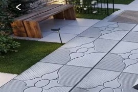 Silikonski kalupi za štampani beton i uređenje dvorišta, Trstenik