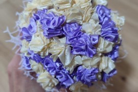 Dekorativni cvetni buket u saksiji, Subotica