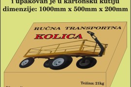 Rucna transportna kolica, Bačka Palanka