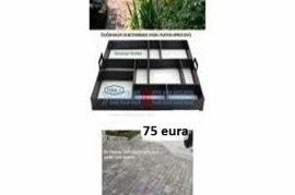 Čelični kalupi za betoniranje dvorišta, Beograd