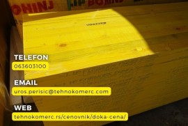 Doka - građevinska oplata 27 mm, Kruševac