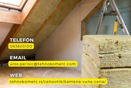 Meka kamena vuna FIBRANgeo B-030, Kruševac
