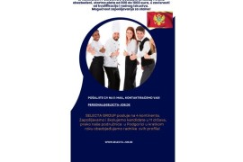 RAD U CRNOJ GORI – HOTEL  ŽABLJAK, Beograd (Novi Beograd)
