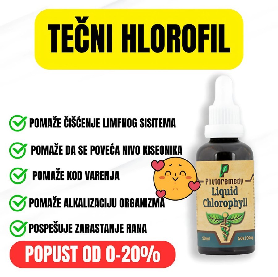 Liquid Chlorophyll – Tečni Hlorofil, Beograd (Savski Venac)